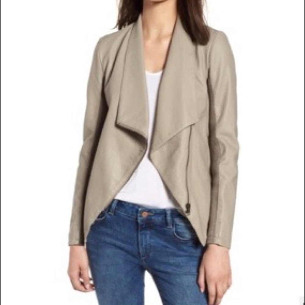 BB Dakota, new w/tags, faux leather jacket.